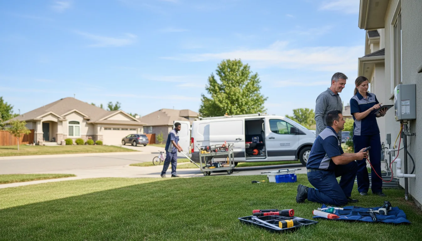 Tankless water heater service in Callahan, FL